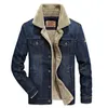 2018 spedizione gratuita Nuova giacca di jeans invernali, cappotto casual da uomo, giacca di cotone extra spesso di grandi dimensioni. cxy105-1181