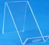 Wholesale-Wholesale 20 Clear View Plastic Mobile Cell Phone Display Stand Rack Holder