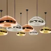 Lampada a sospensione di spedizione gratuita DHL Void Light Argento / Bronzo / Oro Void Lampade a sospensione Lampada da soffitto Lampadari di moda