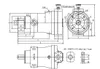 Hidrolik pompa 25SCY14-1B 32SCY14-1B 40SCY14-1B eksenel piston pompa, yüksek basınçlı yağ pompası