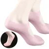 Silicone Moisturizing Gel Socks Elastic Reusable Gel Socks Exfoliating Smooth Foot Skin Care Protector Breathable Silicone Socks