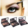 3 Color Eyebrow Powder Palette Kosmetisk Professionell Vattentät Makeup Eye Shadow With Pensor Spegel Box Gratis Frakt