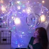 La nuova linea LED Bobo Ball con palloncino Stick Wave Ball 3M si illumina per la decorazione di Natale, Halloween, matrimonio, compleanno, festa a casa