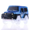 Glow in the Dark Magic Car Led Light Up Electronics Car Toys Jeep Model Electric Race Cars Diy Toy Car For Kid LA55623314717