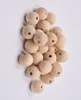 500Pcs/Lot Natural Wooden 5 Sizes Round Wood Spacer Beads Wooden Beads For Baby Smooth Jewelry making DIY