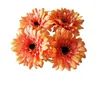 9 색 옵션 Gerbera 가짜 실크 꽃 인공 꽃 생일 파티를위한 화려한 파티 홈 인테리어 30pcs