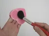 Make-up borstel reiniging mat cleaner siliconen hart-vorm cosmetische borstel scrubber bord wasstootkussen make-up