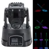 LUZES MINI LED LED CABEÇA MOVIMENTO LIGHT RGB STAPA Iluminação DJ Disco Clube 15W RGB Multicolor Change DMX Controller Wash