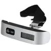 Gepäckwaage Elektronische digitale Skala tragbare Koffer-Reisetasche Hängende Waagen Balges Balance Gewicht Thermometer LCD-Anzeige