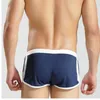 Homens sexy underwear homens boxers shorts calcinha masculina curto respirável shorts boxers cueca cueca homens cueca boxer