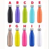 Coloful Cola Shaped Bottle Insulated Double Wall Vacuum high-luminance Water Bottle Creative Thermos bottle Coke cups 17 oz