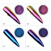 Wholesale optical chameleon mirror mirror magic color and variable flash nail glitter nail