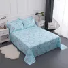 100% lençóis de lençóis de algodão liso gêmeo completa tamanho Queen folha de cama folha plana Têxteis Para o Lar 160 * 230 cm 230 * 250 cm