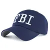 2020 FBI Caps Outdoor 5 Panel Berretto da baseball Snapback Hat Bone FBI Snapback per uomo Berretto tattico di alta qualità Taglia 56-59cm276S