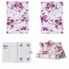 Funda de cuero universal para Ipad Air Pro 7 pulgadas, 8 pulgadas, tableta de 10 pulgadas Lechuza de flores Flower Dreamcatcher Flip Paris Eiffel Tower Cover