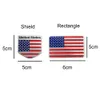 US American Flag 3D Car Sticker Auto Decor Decal Badge Emblem Bil Styling Klistermärke för Jeep BMW FIAT VW FORD AUDI HONDA TOYOTA