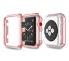 40mm 44mm Luxury Crystal Ultra Thin Hard PC Cover Protective Shell Väska till Apple Watch 4 Iwatch Series Univesal 1 2 3 Fall