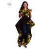 Abiti africani per le donne Abiti asimmetrici Abiti da donna Abiti da festa Maxi Dress Dashiki Plus Size Donne Abbigliamento 6XL BRW WY1356