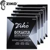 Ziko .010-0046 Acessórios de guitarra DN-010 para strings de guitarra elétrica Peças de guitarra 5sets / lote