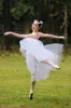 Vuxen romantisk ny balett tutu dans repetition övning kjolar svan dräkter för kvinnor långa tyllklänningar vitrosa svart färg