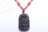 100% NATUREL OBSIDIENNE CRISTAL PENDENTIF SCULPTURE Pendentif Dragon