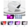 2020 Ny 4 färger Rödblå infrarött ljus PDT LED Light Therapy Acne Freckle Removal Whitening Photon LED Skin Föryngring Skönhetsmaskin