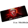 Msi mus mattor 70x30cm pad till mus notbok dator mousepad bästsäljare spel mousepad gamer till tangentbord laptop musmatta