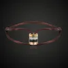 Yahan Jewelry Luxury en acier inoxydable Boucheren Différence de chaîne de soie différente Bracelet Four Color Zircon Ring Fashi41357554438567