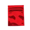 7 5 10cm Red Heat Sealable Aluminum Foil Zip lock Bags 100Pcs Lot Dried Food Packaging Bag Resealable Zipper Packing Storage Bag241V