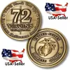 Exemple de commande, États-Unis Marine Corps / 72 Virgins - Pièce de défi en bronze de l'USMC