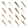 Cartoon Animal shaped gel pens Wooden carving creative ballpoint pen wood Ball point pens handmade sculpture student ball-point pens