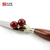 5 inç keskin santoku bıçak chef039s bıçak şam çelik aletleri Japon sebze bıçağı gelişmiş renkli ahşap sap mutfak kniv2103723309