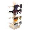 Neue Sonnenbrillen Brillen Holz Display Ständer Regal Brillen Display Show Stand Halter Rack 9 Größen Optionen Natürliches Material