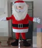 2018 Hot venda mini ventilador dentro da cabeça Pai Natal fantasia de mascote para o adulto traje de Papai Noel dos desenhos animados