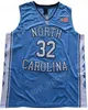 College 32 Luke Maye Jersey New Style North Carolina Tar Heels Basketball Jerseys Maye University Uniform Sport Team Black Road