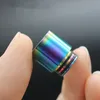 510 810 Through Drip Tips Rainbow Color Steel Stainlist Steel Ss tip tip for wide bore pumpe tfv8 tf12 prince tank bulb glass dhl