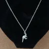 Mic24pcs / Lot Forntida Silver Alloy Kangaroo Charms Pendant Halsband 18 tums Kedjor Smycken DIY A-228D