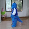 Sully Maskottchen Kostüm Schönes blaues Monster Cospaly Cartoon Tier Charakter Erwachsene Halloween Party Kostüm Karneval Kostüm221y