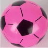 Toptan çocuk hediye futbol 9 inç 22 cm pvc şişirme futbol topu yumruk topları çocuk açık oyuncak top