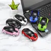 Trådlös 2,4 GHz bilmus 3D Optisk trådlös Auto Mouse Sport Bilform Möss Mottagare USB för PC Laptop Gratis frakt