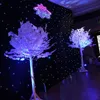 2018 Nuovi oggetti di scena per matrimoni White Ginkgo Road Cited Columns Holiday Wish Tree Party Area di benvenuto Decorazione Forniture spedizione gratuita