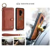 Wallet Case Zipper Purse Detachable Magnetic 14 Card Slots Money Pocket Clutch Leather Wallet Case for iPhone 7 8 Plus iPhone X S9 S9 Plus