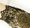 Hot Style Vintage Mode Personlighet Bracelet Spider Web Black Lace Lady Handskar Halloween Dag Tillbehör Chic Classic Delikat Elegance