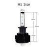 PAMPSEE T6 Turbo phare LED H7 H4 ampoule de phare LED décodeur Turbo H1 9005 9006 faisceau Hi/Lo puce CSP 12V 30W 6000K