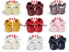 INS 19Colors Choisissez Baby Moccasins Love Heart Burfant Prewalker Pu En Cuir Enfants Hollow Out Chaussures pour garçons Filles Solle anti-slip souple