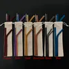 stainless steel drinking straws set