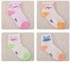 Socks Boys Kids Girls Sticked Cartoon Ankle Socks Soft Baby Candy Color Brand Children's Socks Multicolor Kinds Fast Shipping