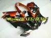 دراجة نارية fairings kit لسوزوكي كاتانا GSXF600 GSX600F 2003 2006 GSXF 600 03 05 06 GSX 600F أحمر أسود هدية مجموعة + هدايا SY11