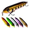 Señuelo de pesca Alice Crankbait, poste guía, 11,5g, 10,2 cm, Walkdog de buceo lento, natación, pez Artificial de plástico 3D, cebo tipo lápiz sin labios