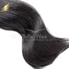 Wefts Bella Hair100未処理のブラジルの髪織り9a染色可能な人間の髪の拡張自然色3バンドルシルキーストレートジュリエンチン